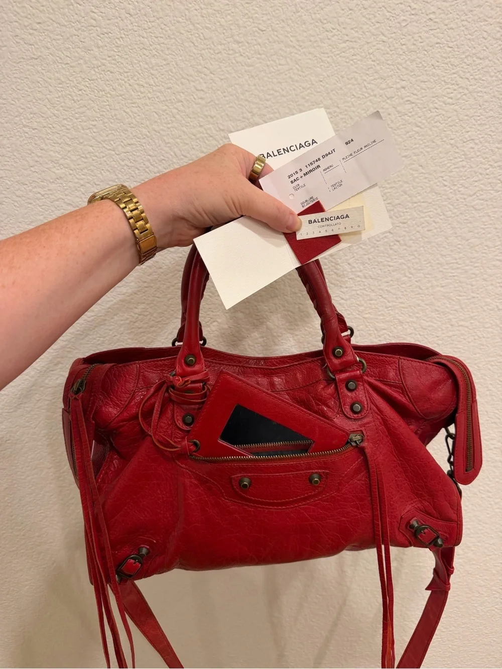 Balenciaga Citybag with shoulder strap
